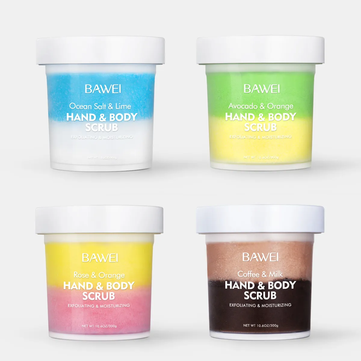 DOUBLE RAINBOW BODY SCRUB